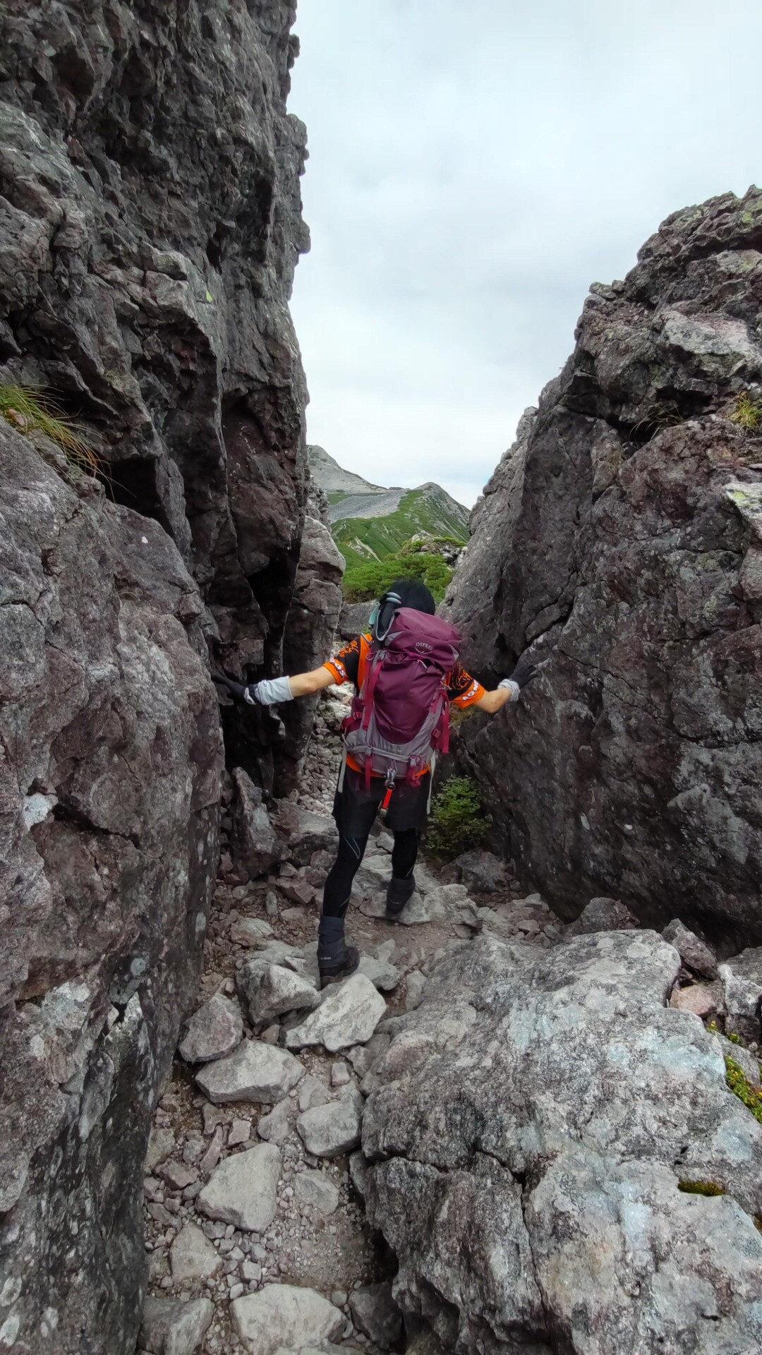 笠ヶ岳 佳子さんの挑戦 笠ヶ岳編 / nomatさんの槍ヶ岳・穂高岳・上高地の活動データ YAMAP / ヤマップ