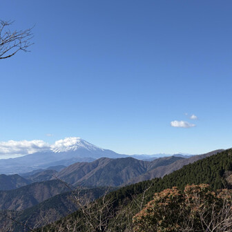 ニノ塔からの富士山