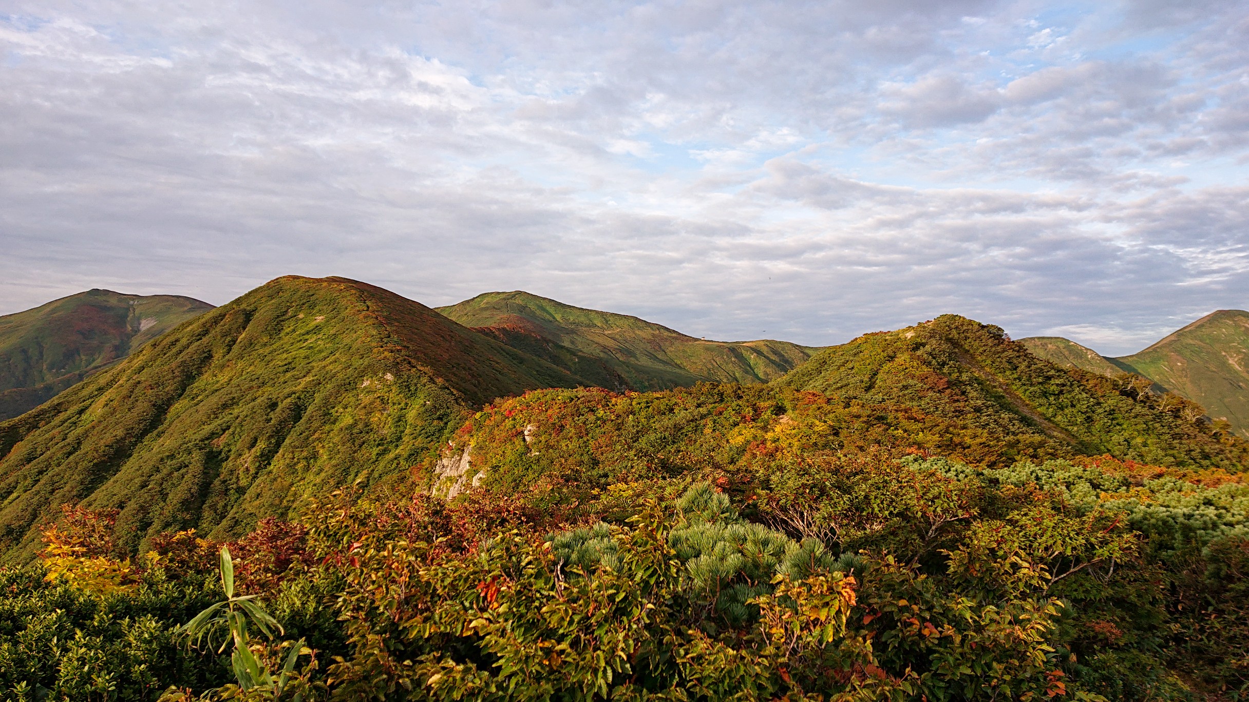 朝日連峰 大朝日岳 日暮沢小屋から周回 A 日帰り Odentosさんの大朝日岳 朝日連峰 祝瓶山の活動データ Yamap ヤマップ