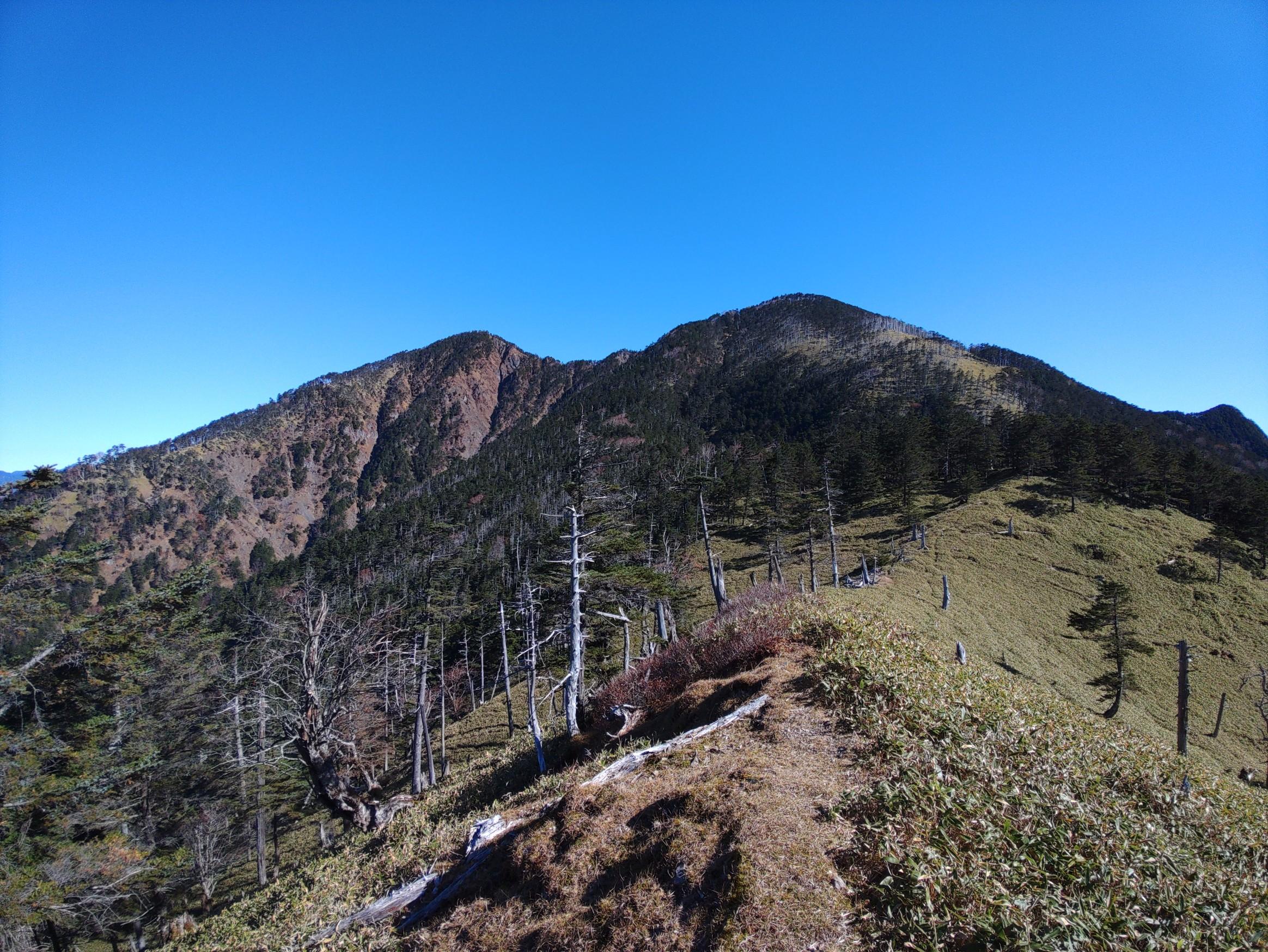 黒薙 利検沢ノ頭 ザラ薙ノ頭 池口岳 池口岳南峰 鶏冠山 鶏冠山南峰 ひらぴろさんの池口岳 加加森山 光岳の活動データ Yamap ヤマップ