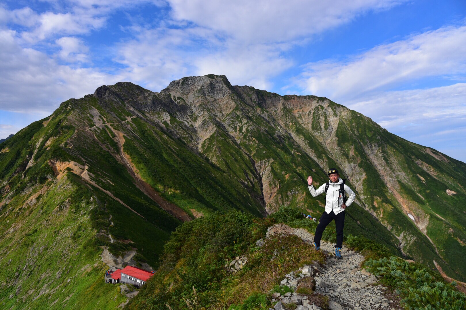 唐松岳 五竜岳 ニシハタさんの鹿島槍ヶ岳 五竜岳 五龍岳 唐松岳の活動日記 Yamap ヤマップ