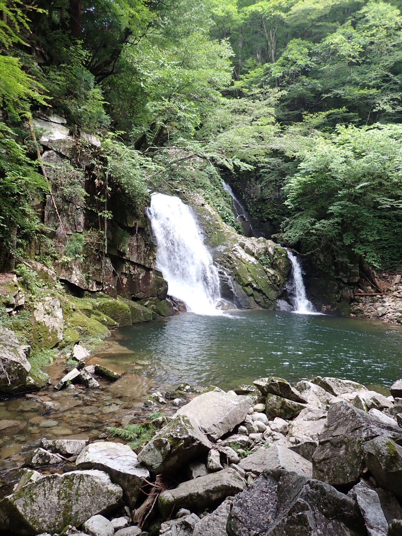 芦津渓谷 沢登り 08 02 Yo1nさんの東山 鳥取県 鳴滝山の活動データ Yamap ヤマップ