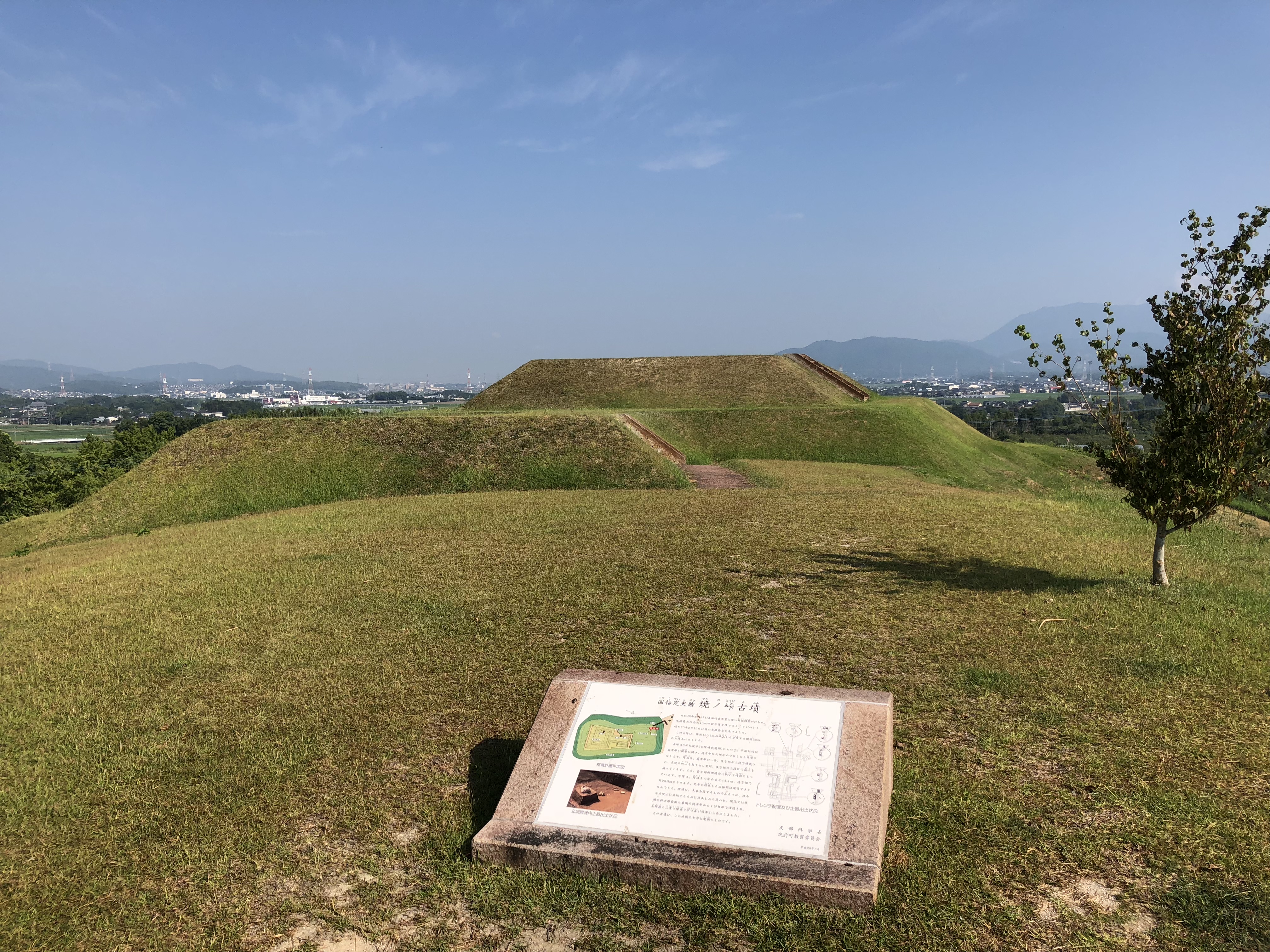 128 前方後方墳と旧軍施設跡 西太刀洗sta 太刀洗sta うぉーきんぐさんの久留米市の活動データ Yamap ヤマップ