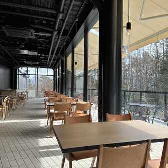  駒ヶ根のくらすわの森でランチ