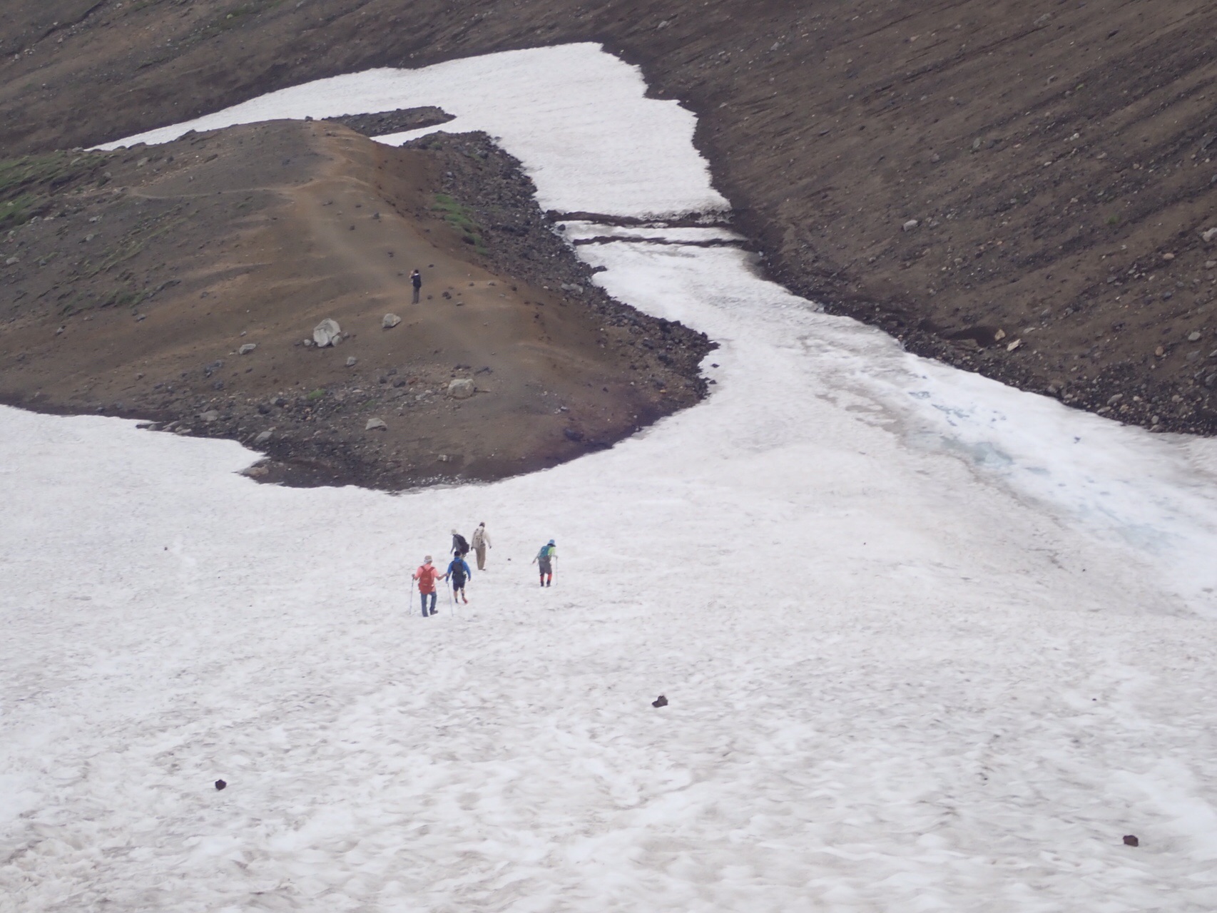 旭岳 間宮岳 中岳温泉 裾合平 ぽんぽこおやじさんの大雪山系 旭岳 トムラウシの活動データ Yamap ヤマップ