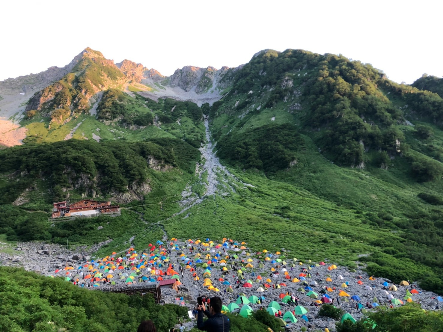 涸沢から蝶ヶ岳を登って上高地へ 19 08 12 フカケンさんの常念岳 大天井岳 燕岳の活動データ Yamap ヤマップ