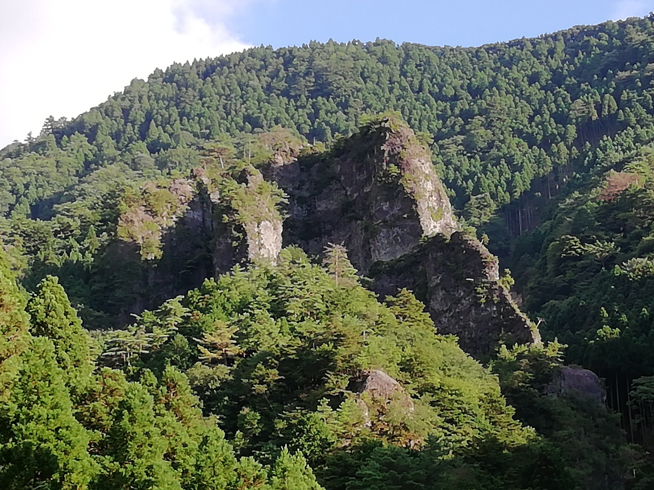 上仏来山とドクロ岩と男魂岩と 08 13 やまざるさんの英彦山の活動日記 Yamap ヤマップ