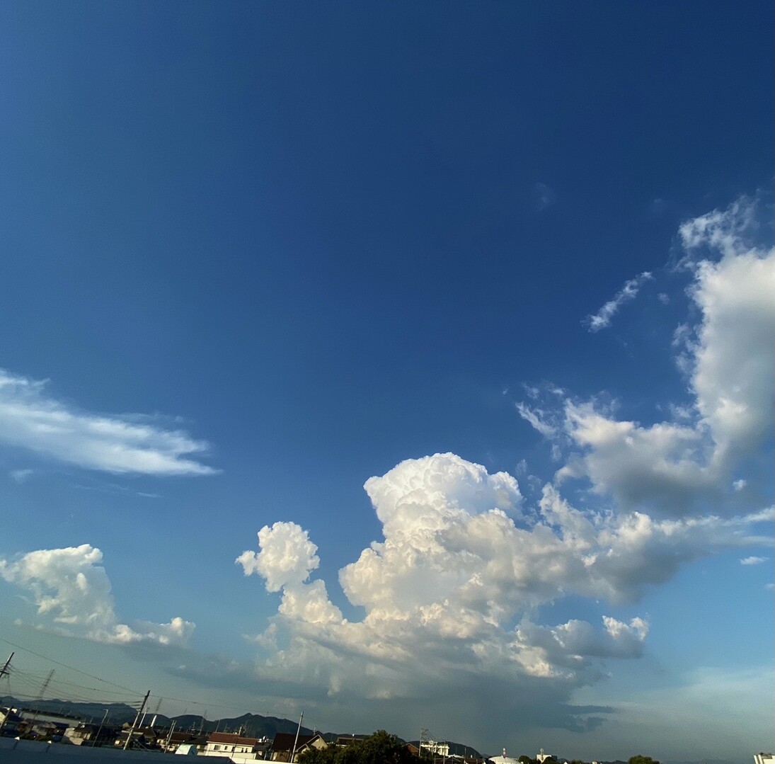 夏の入道雲 もくもく どこまで上がるの Ma Chan33さんのモーメント Yamap ヤマップ
