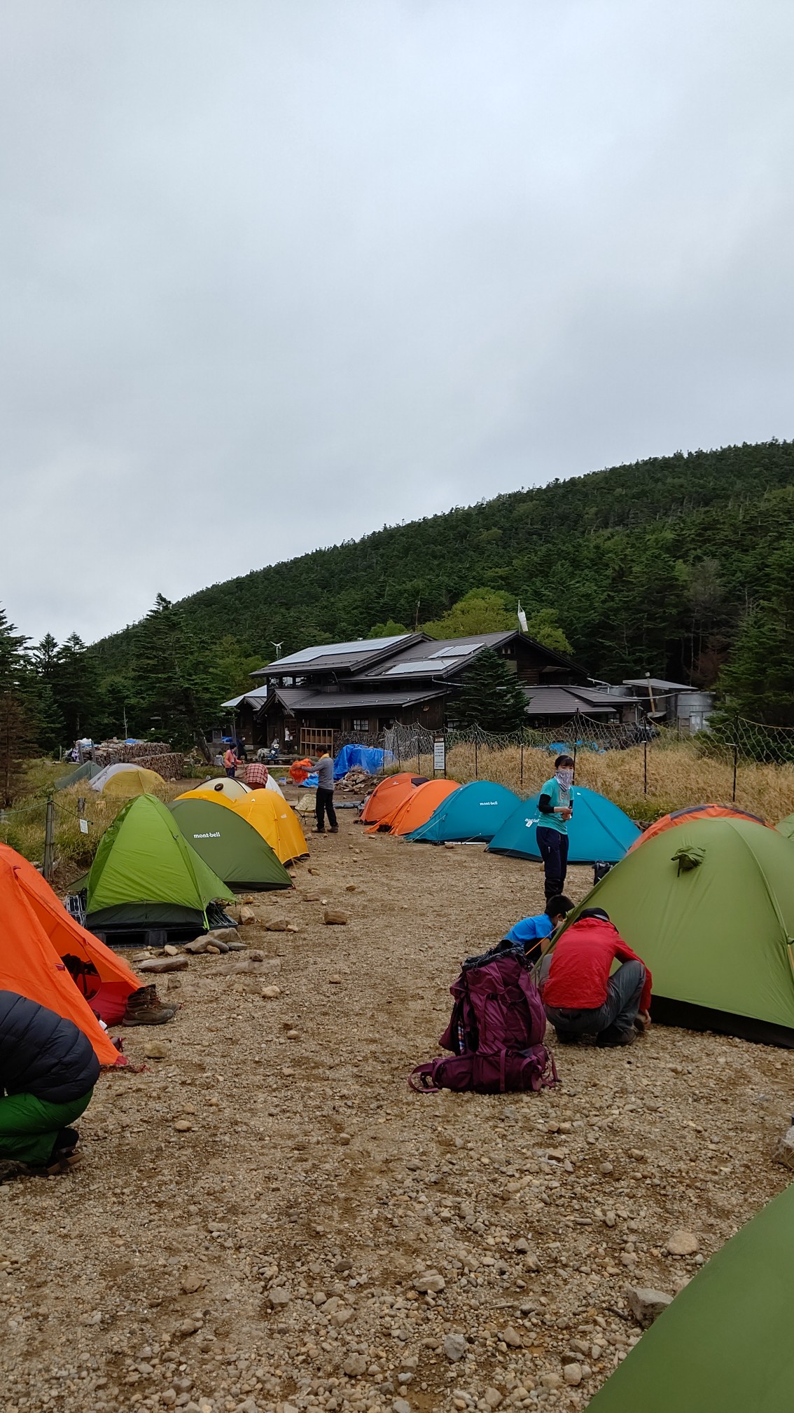 黒百合ヒュッテでテント泊 ニュウ 東天狗岳 西天狗岳 中山 丸山 茅野市 佐久穂町 ちいさんの八ヶ岳 赤岳 硫黄岳 天狗岳 の活動データ Yamap ヤマップ