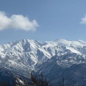 取立山 白山綺麗😍