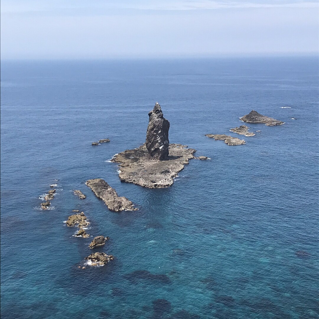 海】積丹・神威岬 / 積丹半島北部・積丹岳の写真14枚目 / 復路、神威岬