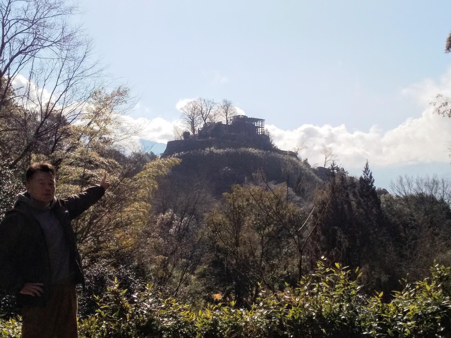 城山山城日本一?!😦 / トレーニングさんの城山（苗木城跡）の活動データ YAMAP / ヤマップ