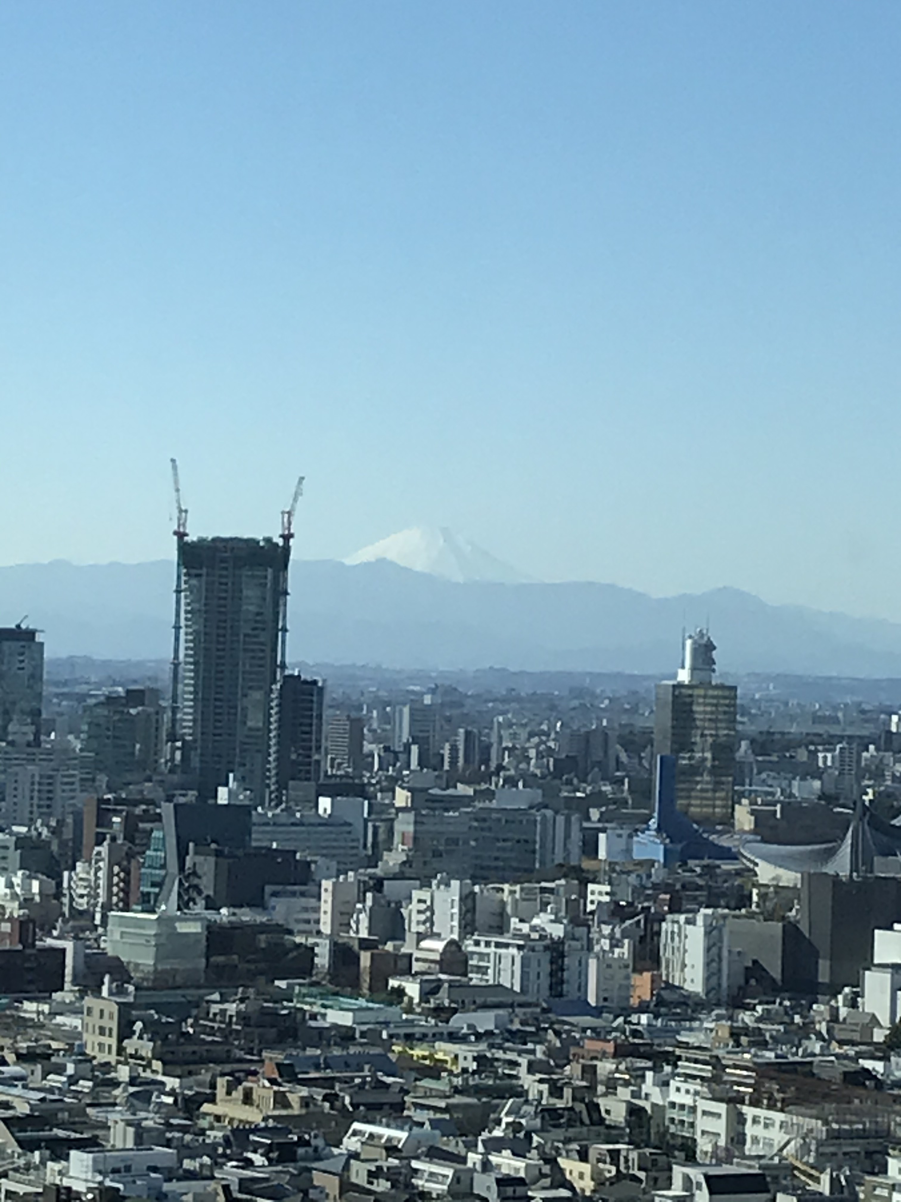 新国立競技場 青山からの富士 ずおずおむさんの東京都23区 西エリアの活動日記 Yamap ヤマップ