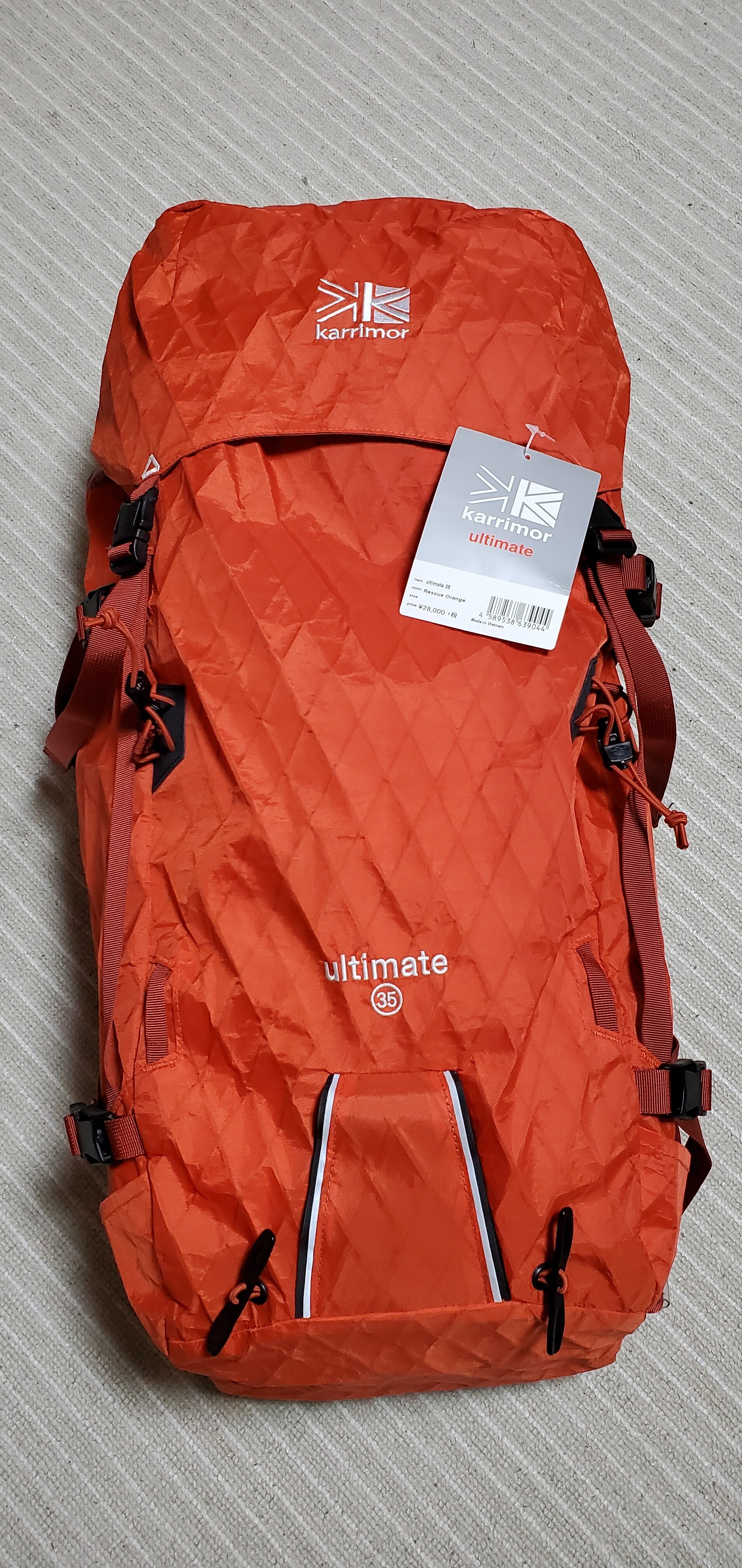 karrimor ultimate (カリマーアルティメット)35 オレンジ karrimor ultimate (カリマーアルティメット)35 オレンジ