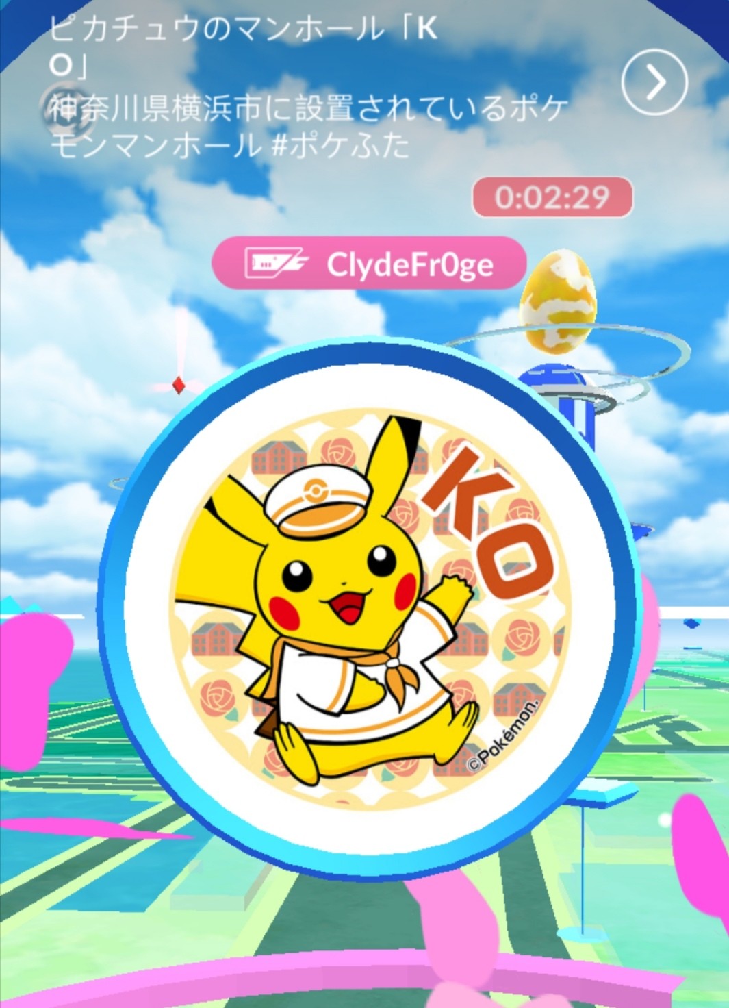 ポケモンgo散歩 山下公園 ちょびさんの横浜市 中央エリアの活動日記 Yamap ヤマップ