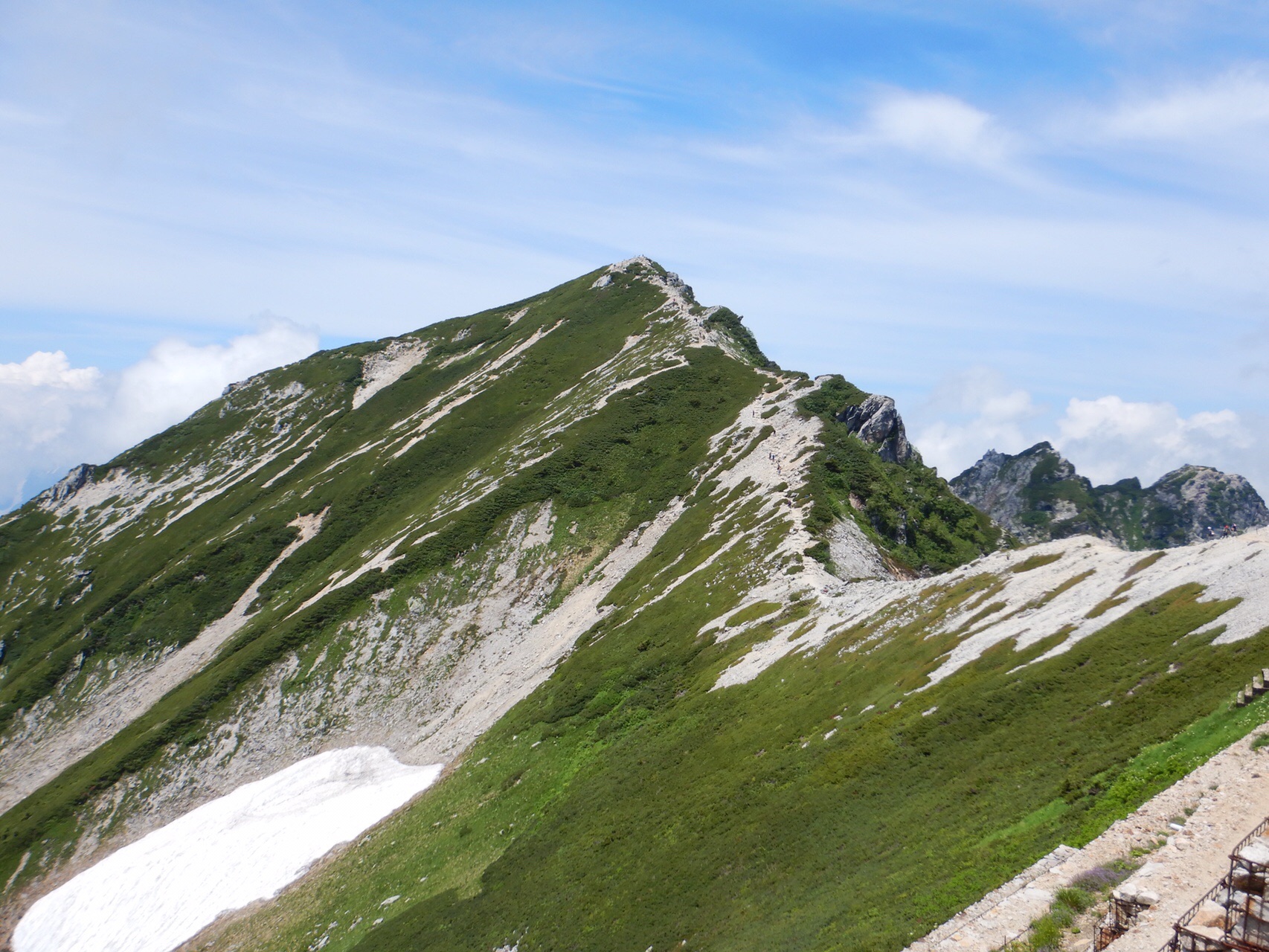 ガスが晴れた 唐松岳 ライチョウくんとコマクサにも出逢えました のりまきさんの鹿島槍ヶ岳 五竜岳 五龍岳 唐松岳の活動日記 Yamap ヤマップ