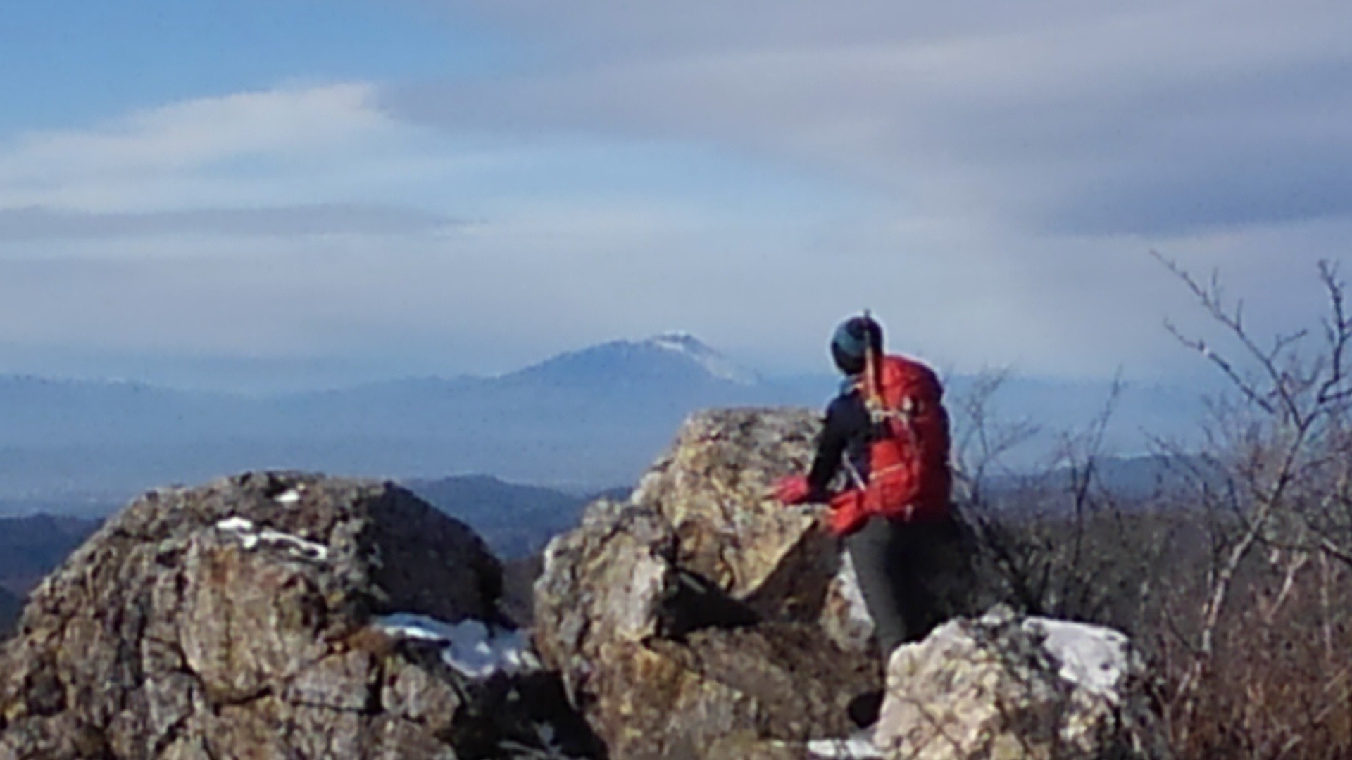 兜明神嶽 兜明神岳 岩神山 19 12 01 ミレーマムートさんの兜明神嶽 兜明神岳 岩神山の活動日記 Yamap ヤマップ