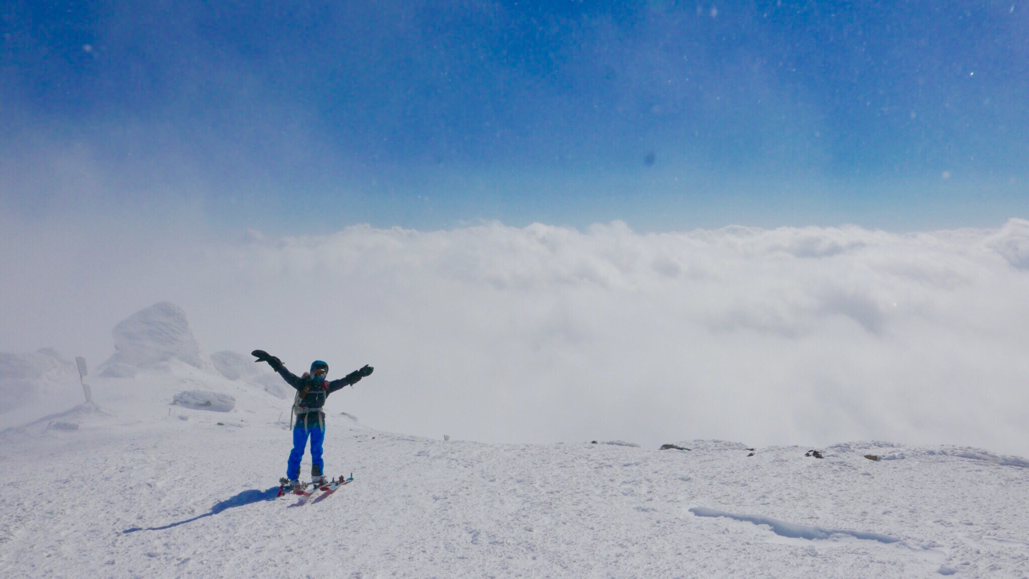 旭岳bc 地獄谷で地獄をみた たてりんさんの大雪山系 旭岳 トムラウシの活動データ Yamap ヤマップ