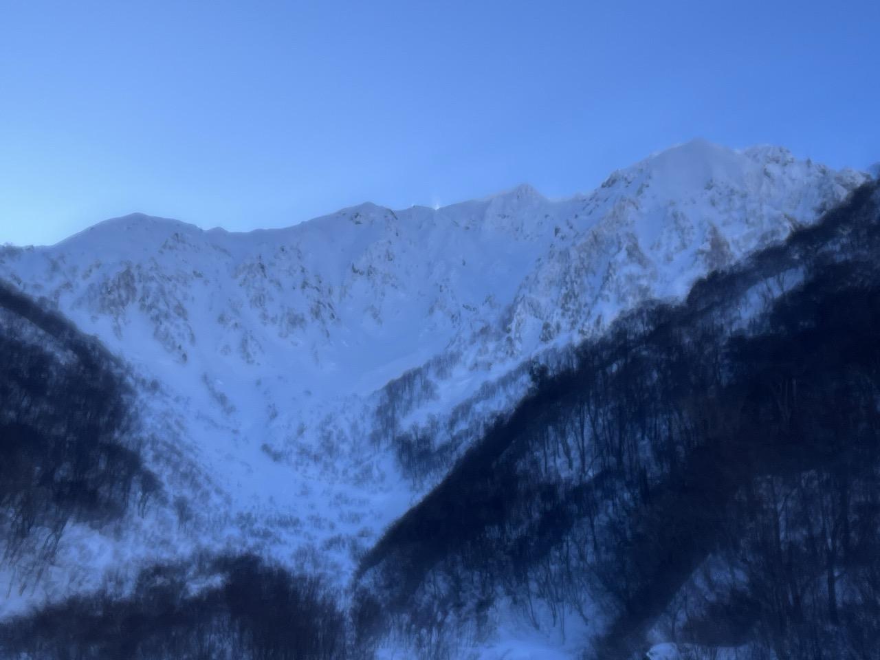 谷川岳・七ツ小屋山・大源太山 この時からは山頂晴れてる