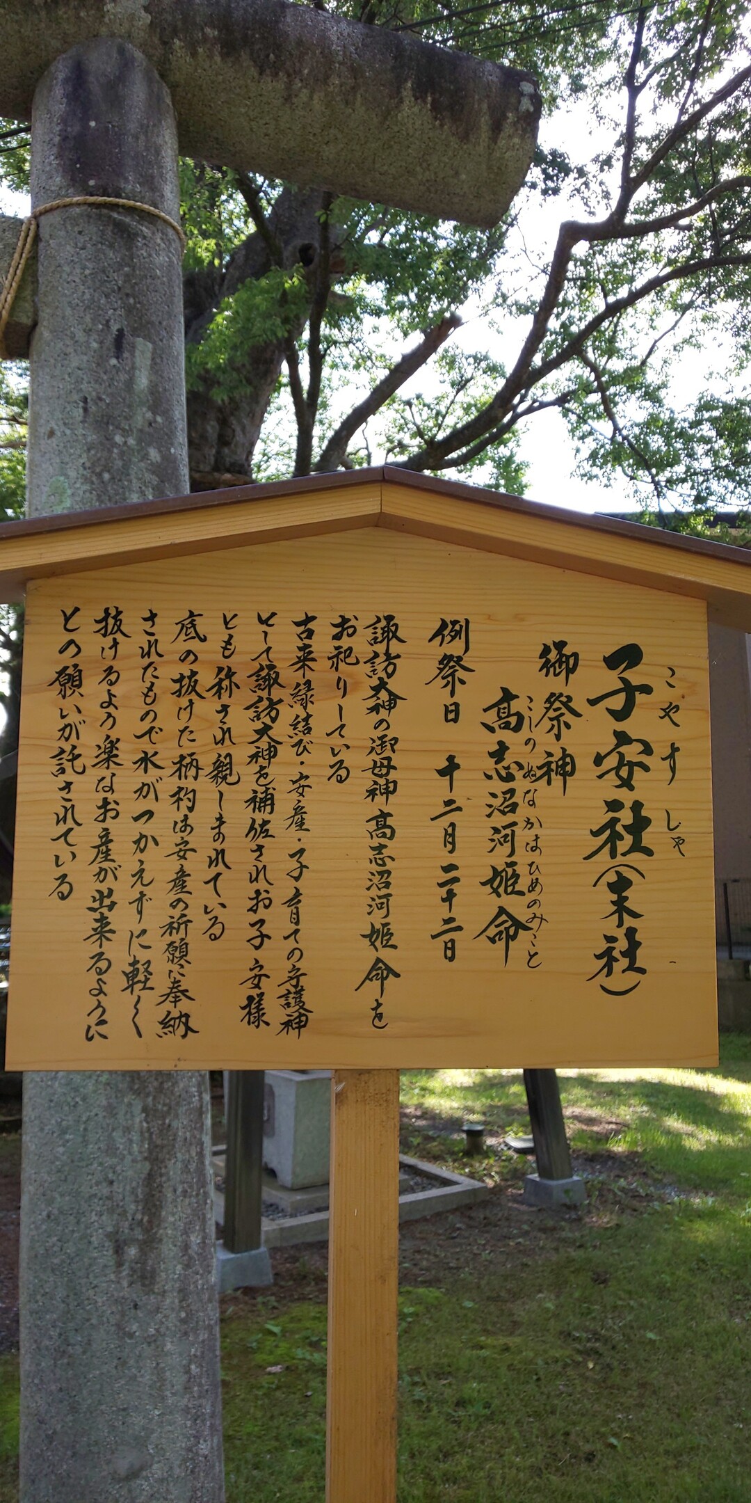 諏訪大社 本宮 前宮 19 06 14 あごやんさんの甲州街道 金沢宿 下諏訪宿 の活動日記 Yamap ヤマップ