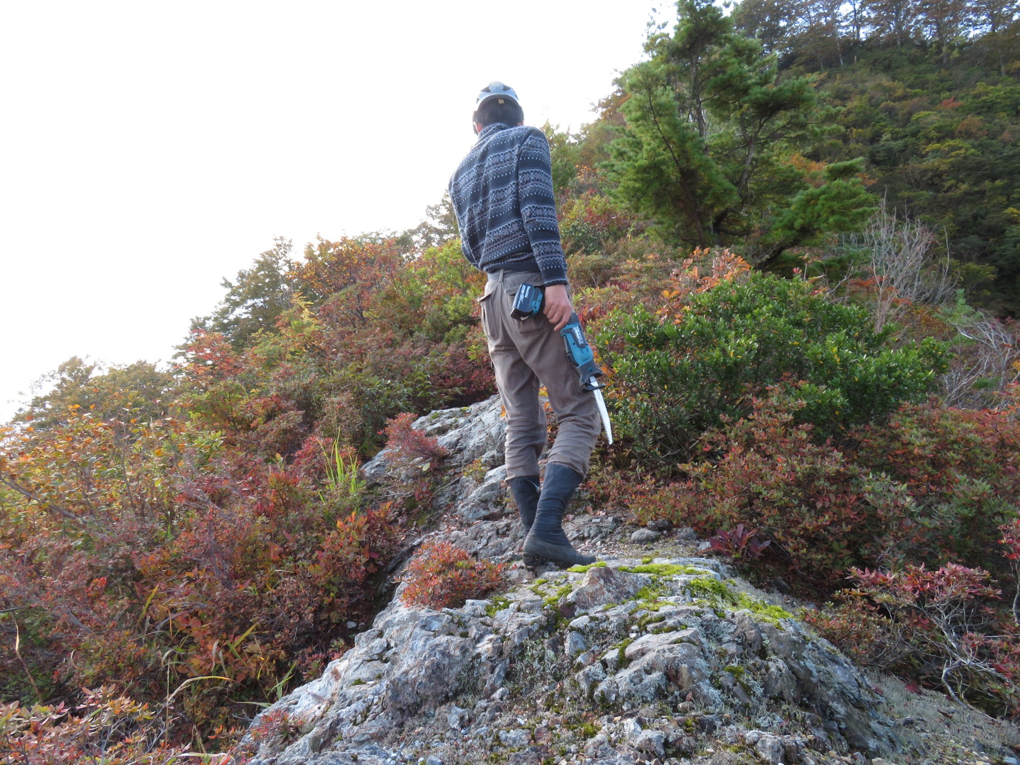 木六山・銀次郎山 新しい相棒と
結構痩せなのに重い😭
