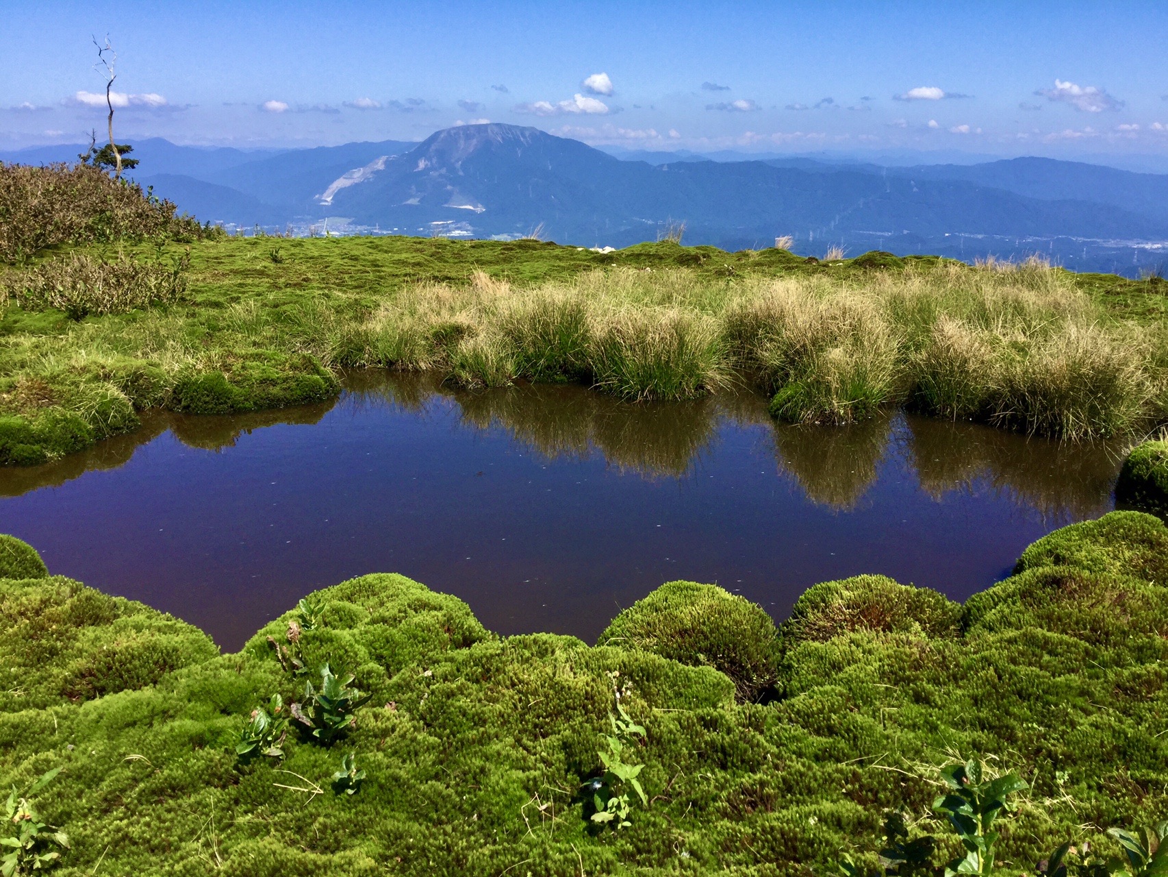 秋晴れの霊仙山と醒ヶ井宿 麦山さんの霊仙山の活動データ Yamap ヤマップ