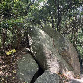 五井山・宮路山・御堂山 どこをくぐるの？