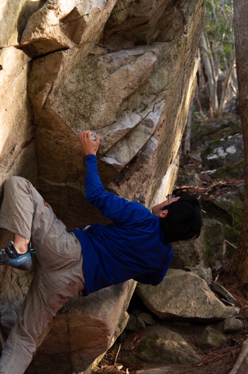 笠置山 里エリア ボルダリング2103 Taiyakiさんの笠置山の活動データ Yamap ヤマップ