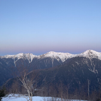 鳳凰山・地蔵岳・観音岳・薬師岳 柔らかなビーナスベルト