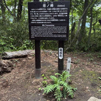 塔ノ峰。