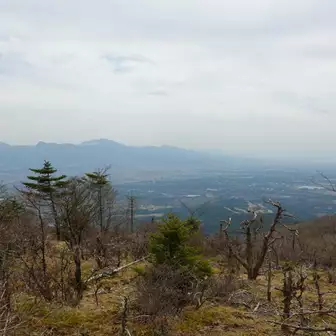 たまに見える眺望。箱根の山々