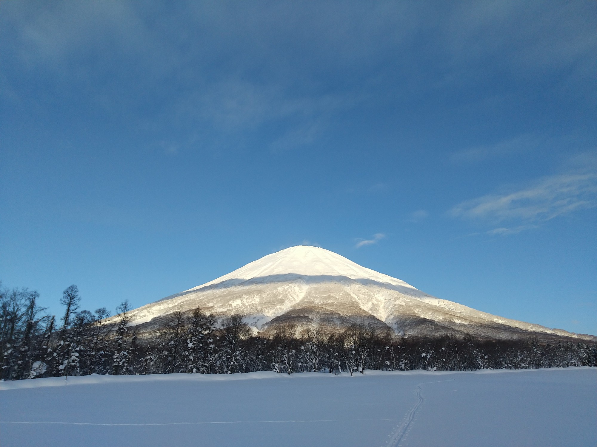 羊蹄山 蝦夷富士 21 01 17 原人ハナゴンさんの羊蹄山 蝦夷富士 の活動データ Yamap ヤマップ