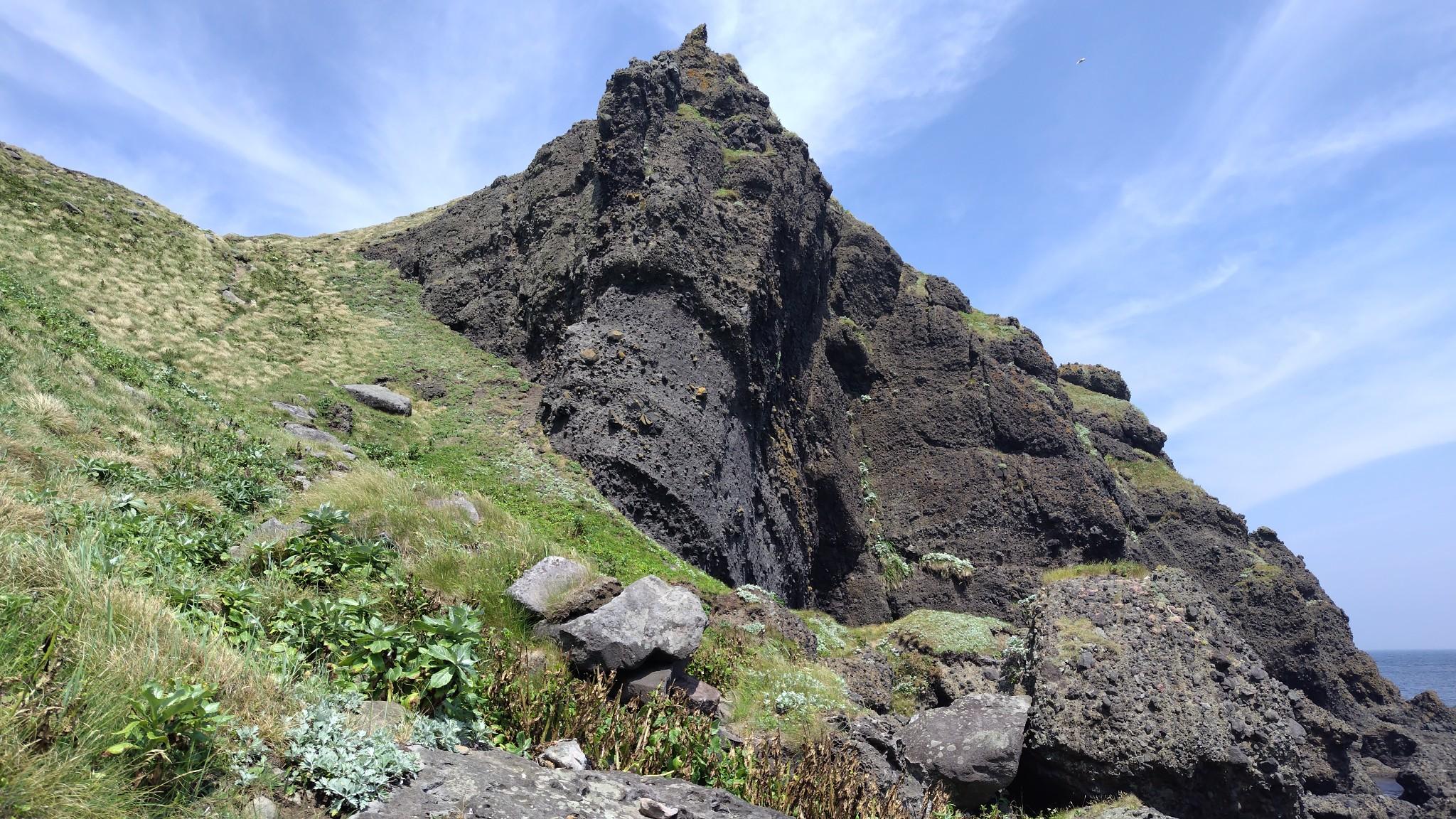 ペキンの鼻。
ふつうの登山道レベルの高巻きです。