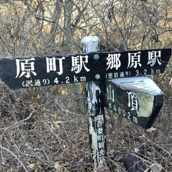 下山は沢通りへ