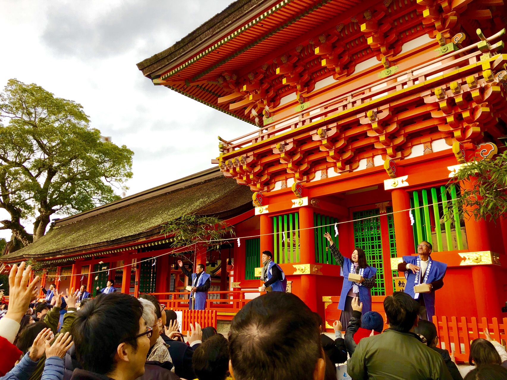 亥 グリン 宇佐神宮の 節分豆まき グリンさんの御許山 雲ヶ岳 米神山の活動日記 Yamap ヤマップ