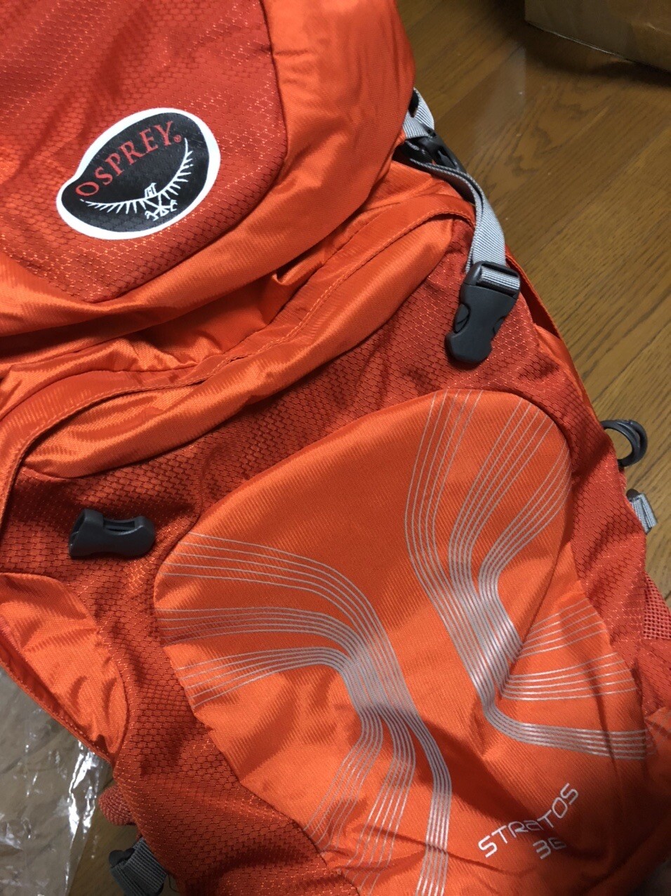 先日買ったオスプレーのストラトス36 2 たかさんのモーメント Yamap ヤマップ