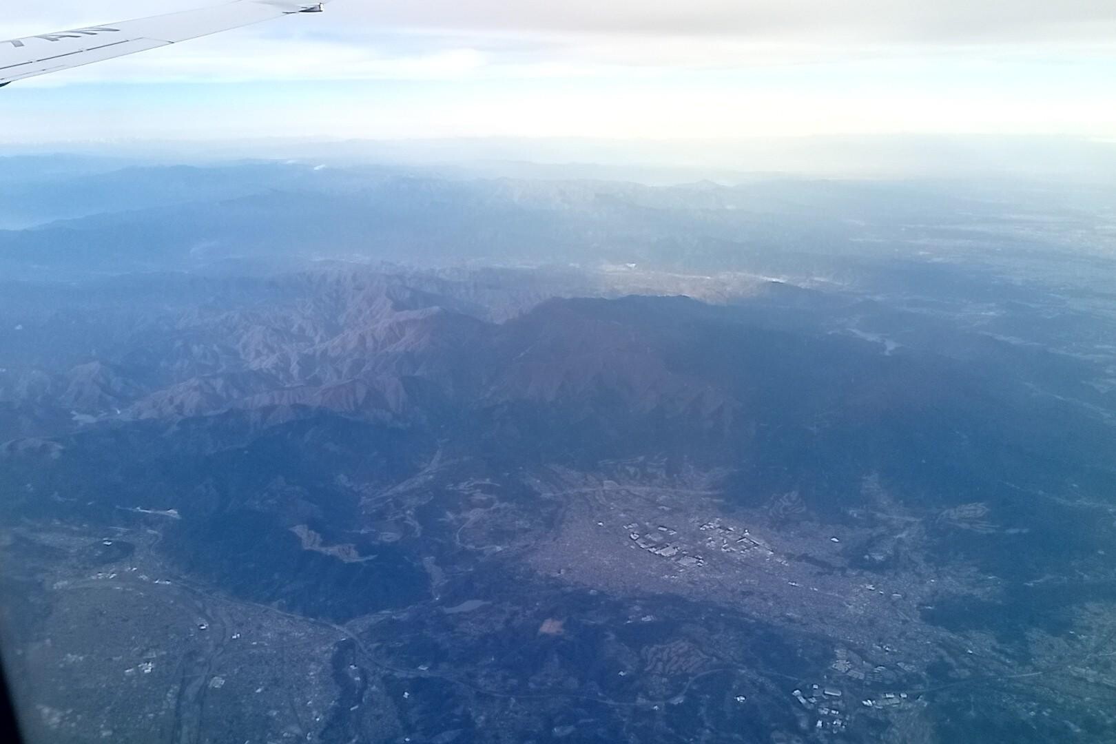 空から見る本州中央高地。みなさんの登った... / とみ☆izさんのモーメント | YAMAP / ヤマップ
