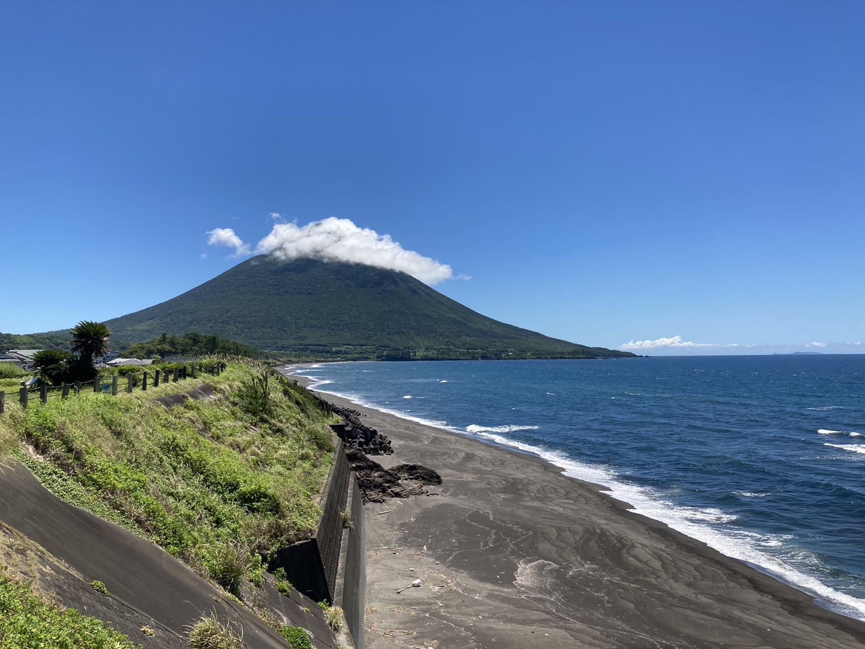 開門岳 初登山 薩摩富士 日本百名山 ララランドさんの開聞岳の活動データ Yamap ヤマップ