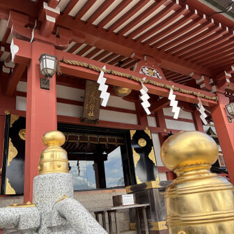 参拝してから大山頂上を目指す