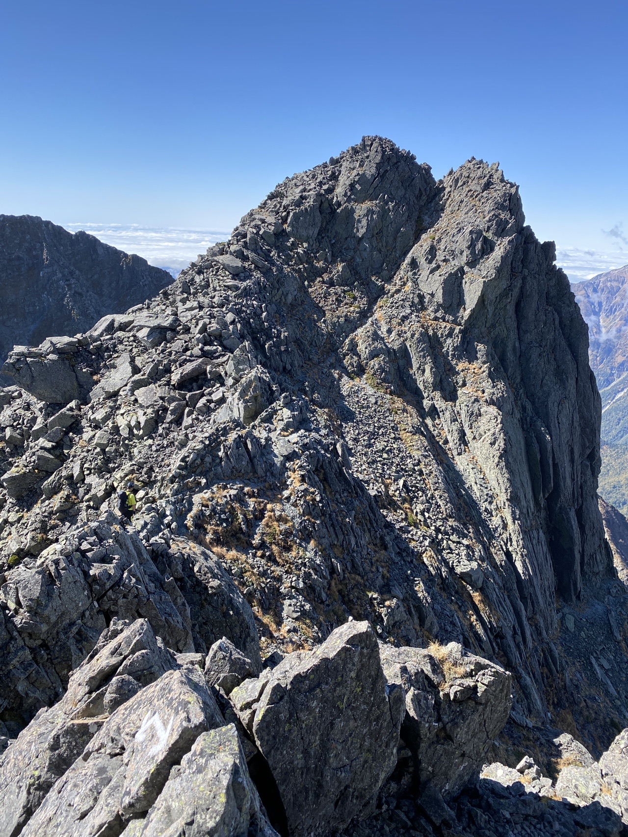 北ア 大キレット ジャンダルム Yuyaさんの槍ヶ岳 穂高岳 上高地の活動データ Yamap ヤマップ
