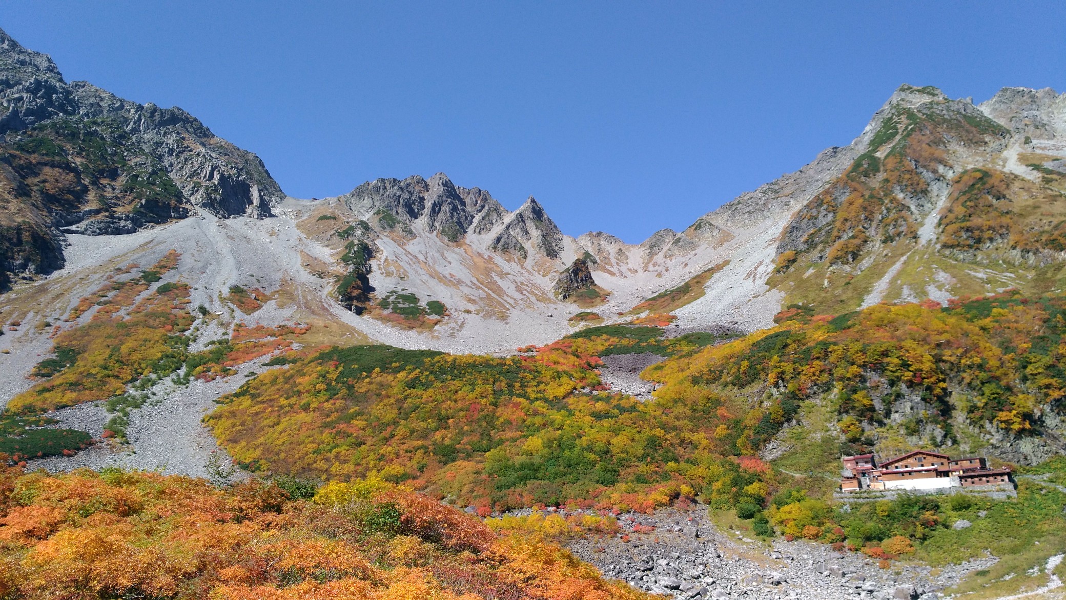 上高地 涸沢 2日目 19 10 05 ひげごじらさんの槍ヶ岳 穂高岳 上高地の活動日記 Yamap ヤマップ