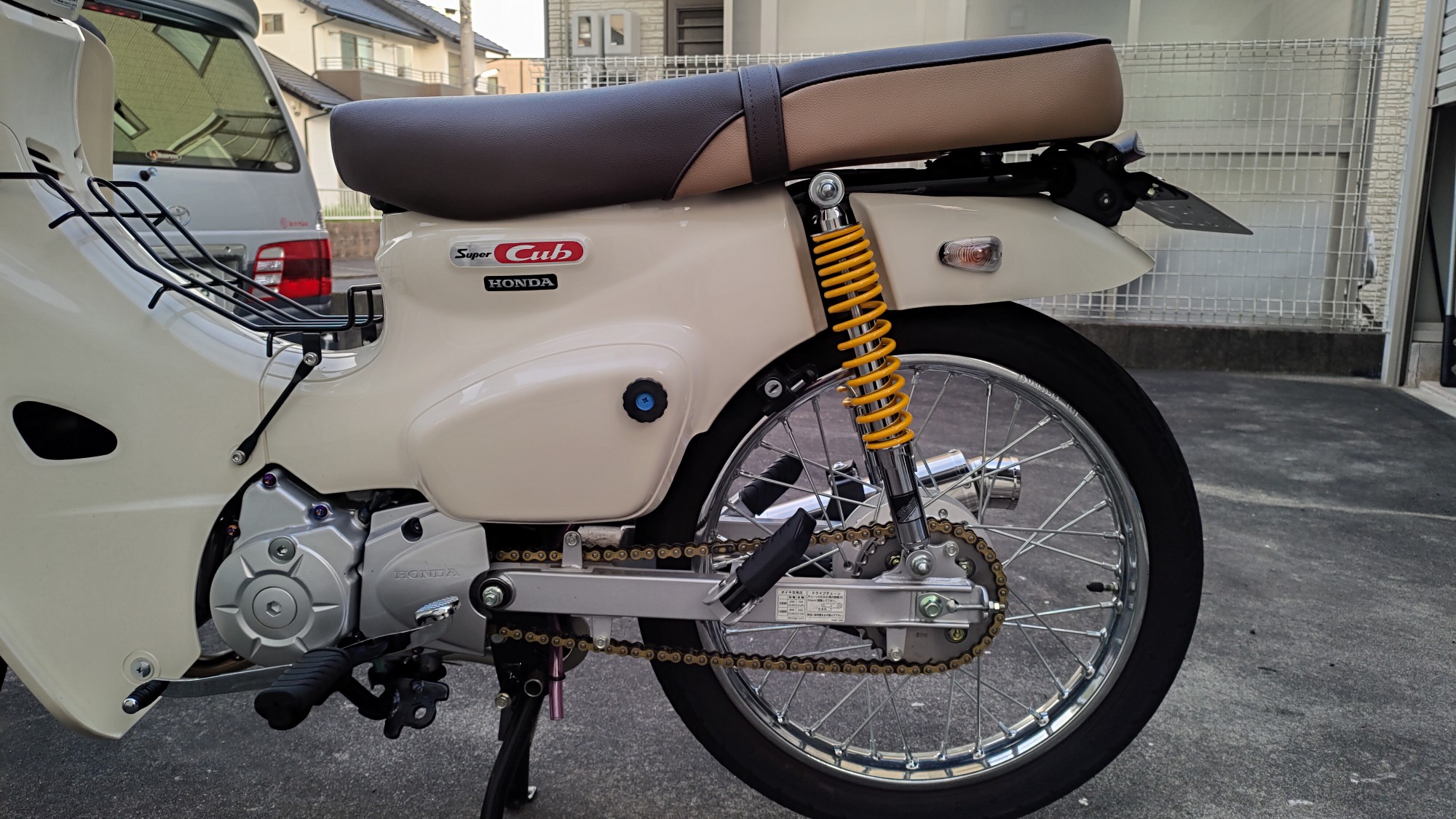 スーパーカブ110(JA44)【フロントホイール】ブレーキパネル付 スーパー