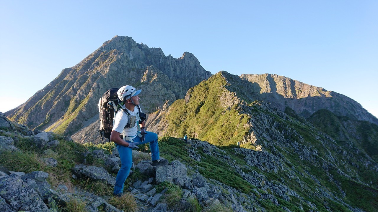 初めての大キレット 穂高連峰テント泊縦走の山旅 マサさんの槍ヶ岳 穂高岳 上高地の活動日記 Yamap ヤマップ