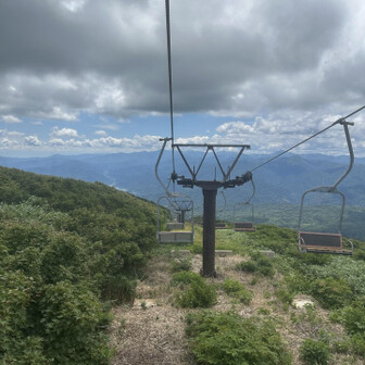 リフトで下山🚠
1000円