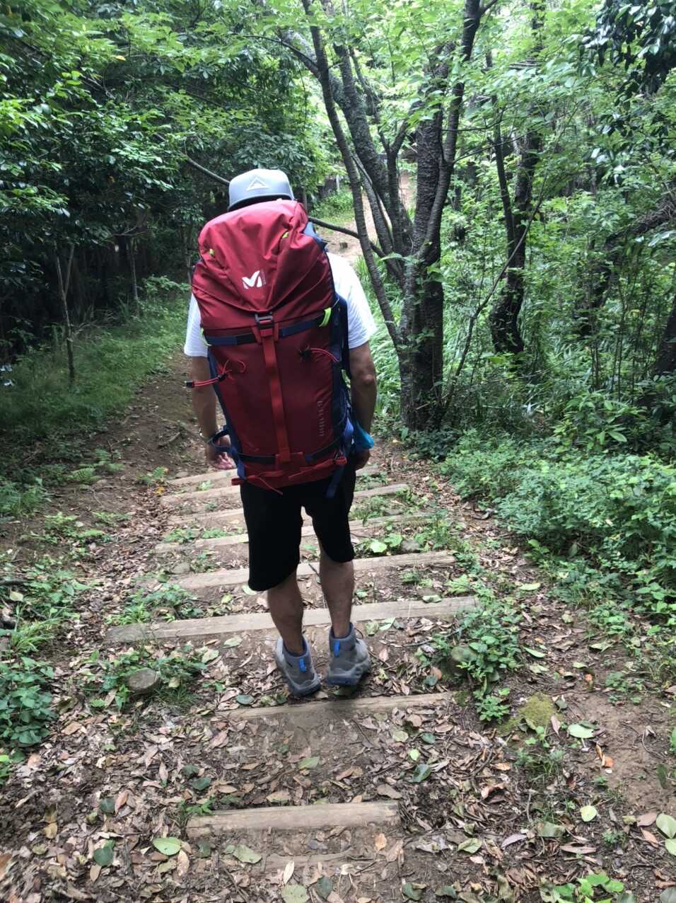 ミレーハクバライト37+に13kg詰めて近所の山で試す / Mountain ミレーハクバライト37+に13kg詰めて近所の山で試す / Mountain