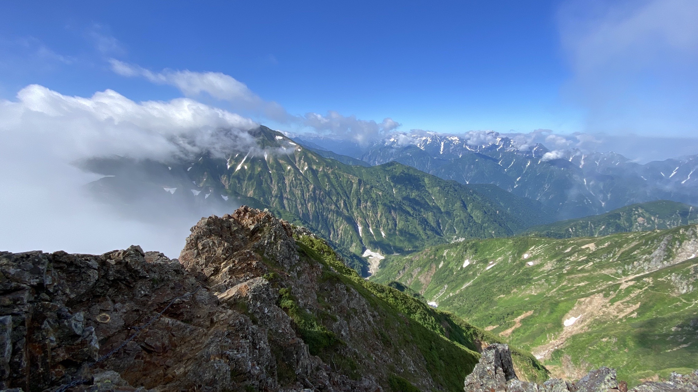 唐松岳 牛首 Guttiさんの鹿島槍ヶ岳 五竜岳 五龍岳 唐松岳の活動データ Yamap ヤマップ