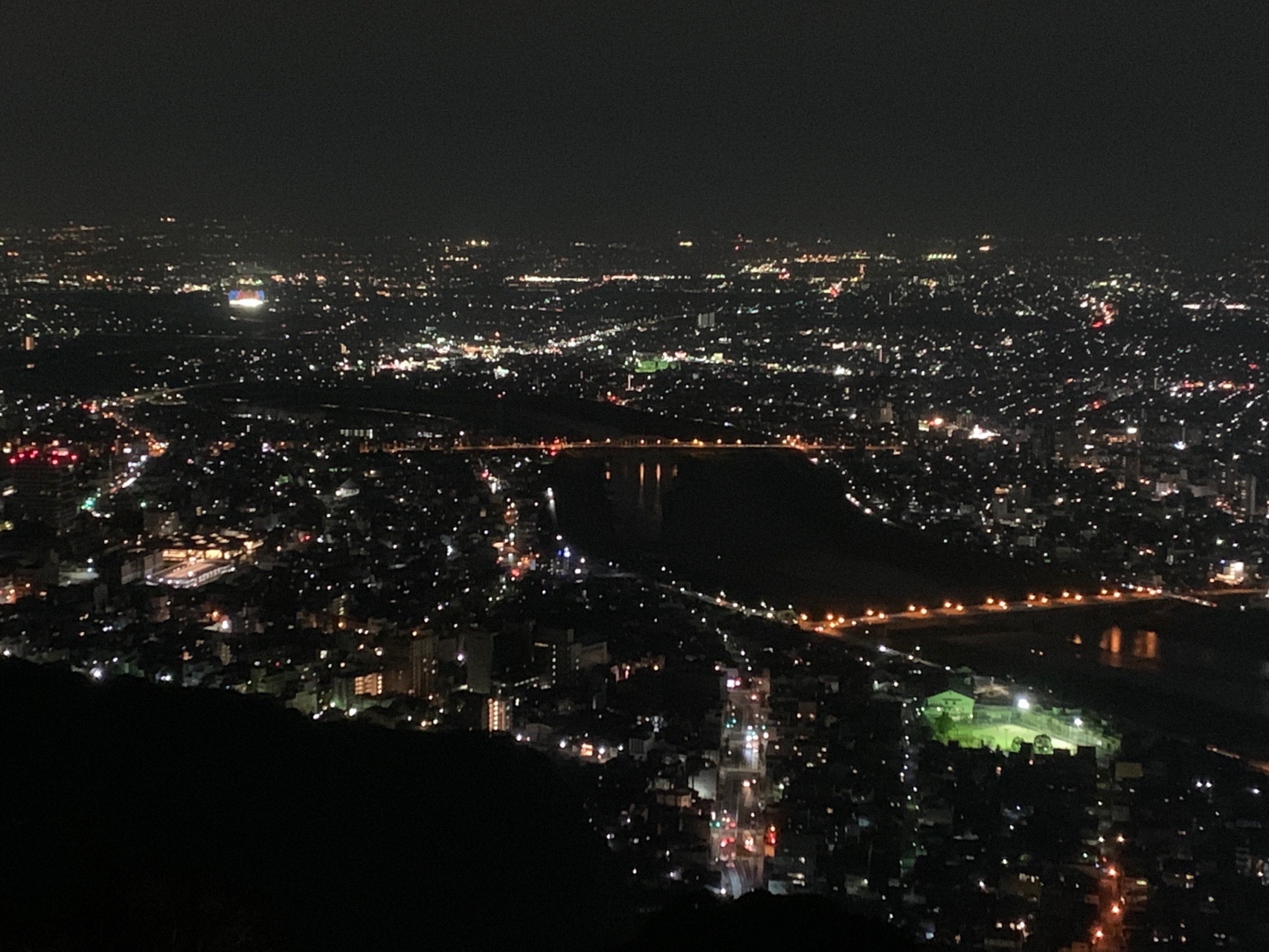 Gifu Night View 岐阜城パノラマ夜景 颯魁さんの金華山 岐阜県 洞山 舟伏山の活動データ Yamap ヤマップ