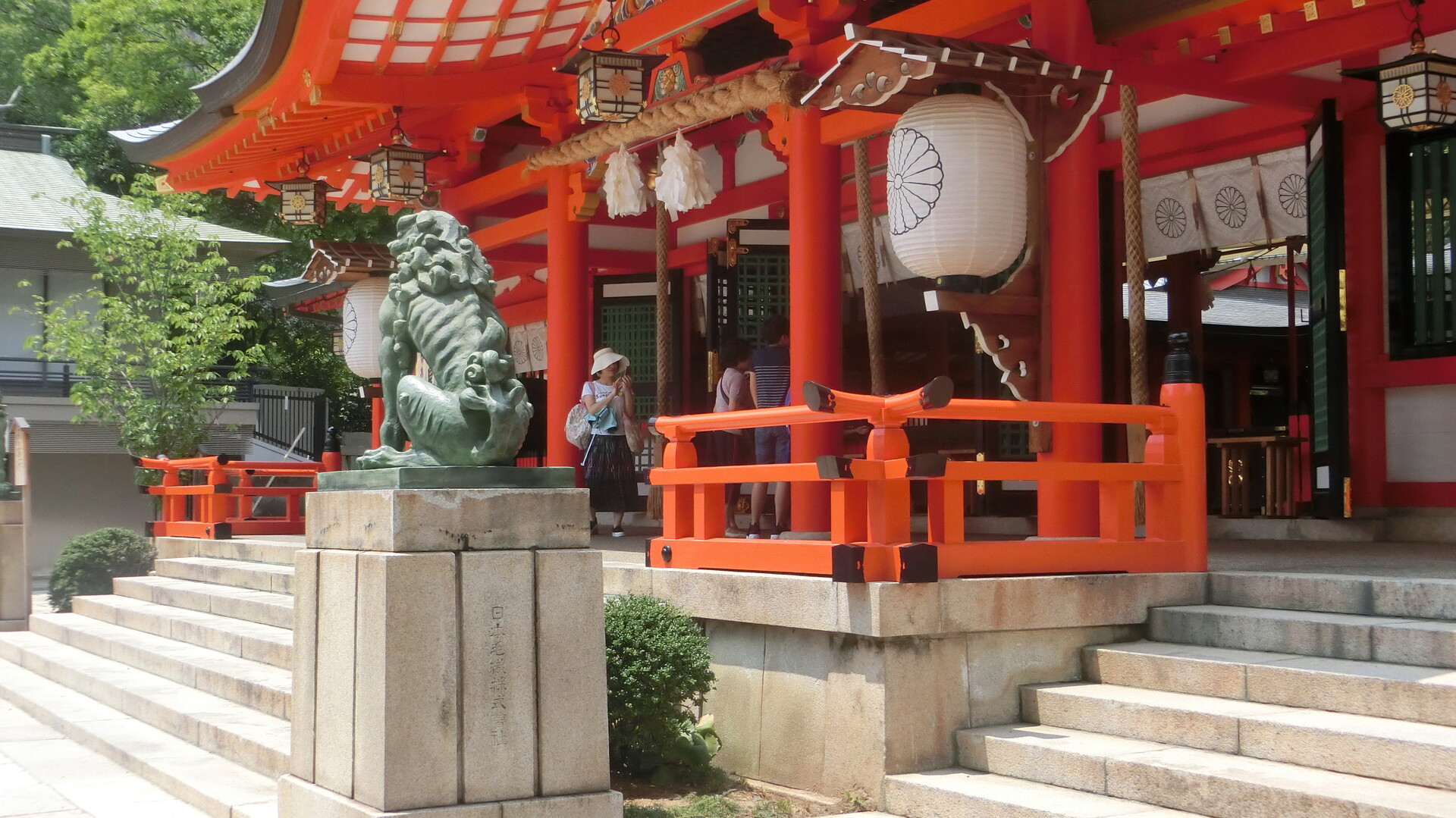 三宮から生田神社経由元町駅へ くろちゃんさんの神戸市の活動日記 Yamap ヤマップ