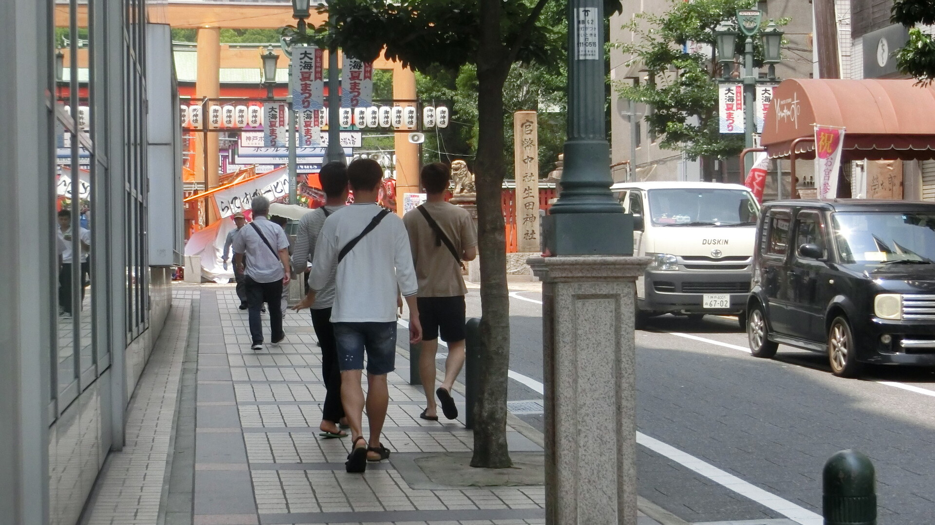 三宮から生田神社経由元町駅へ くろちゃんさんの神戸市の活動日記 Yamap ヤマップ