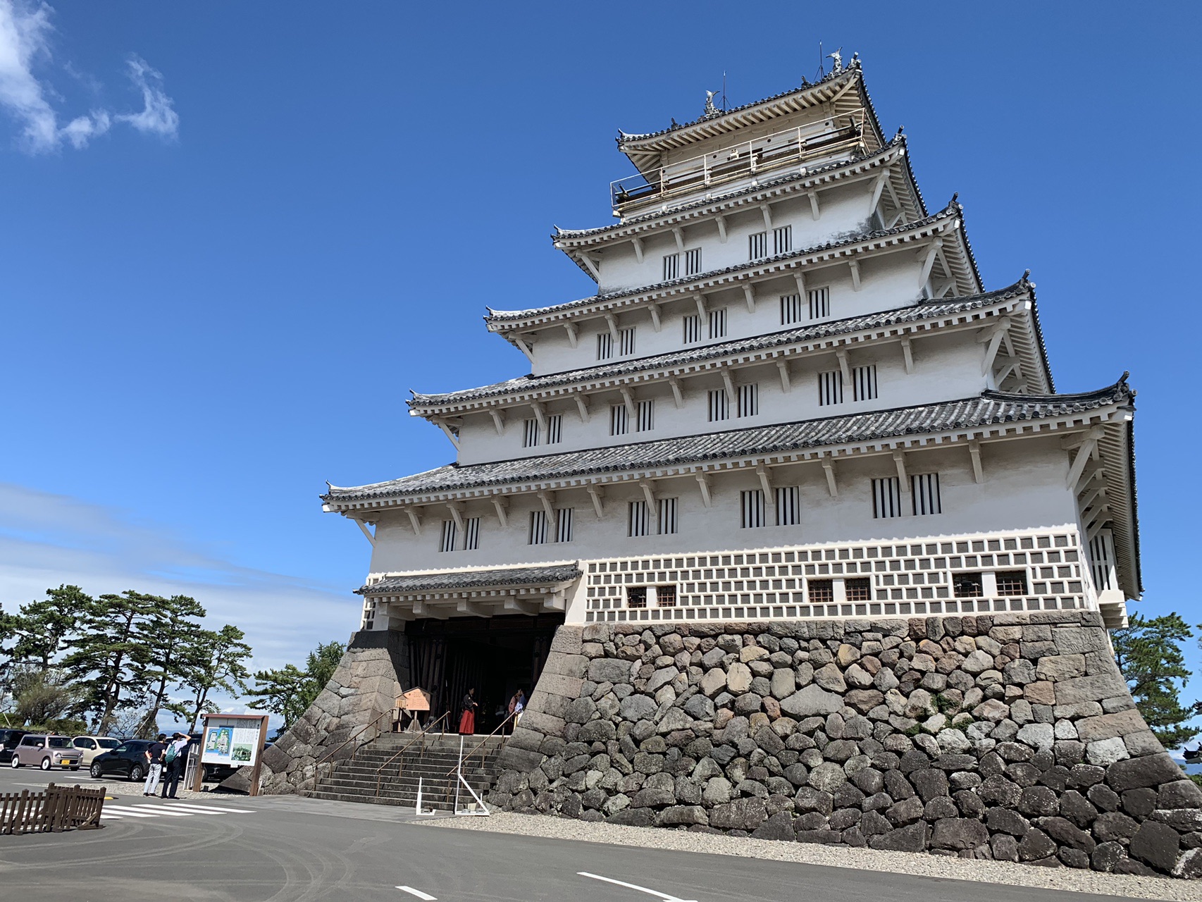 島原城観光 19 09 23 海苔さんさんの島原市の活動データ Yamap ヤマップ